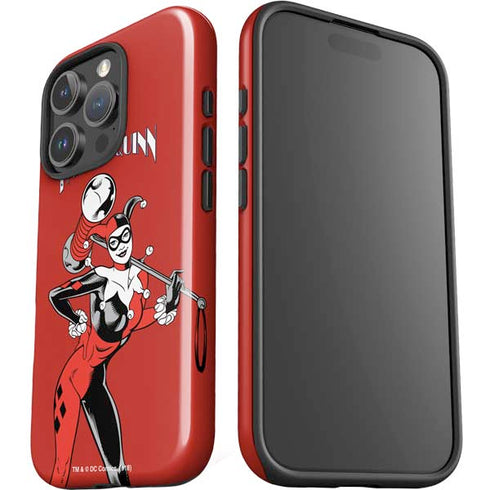 DC Comics Harley Quinn Classic Art Pose iPhone 16 Pro Max Impact Case